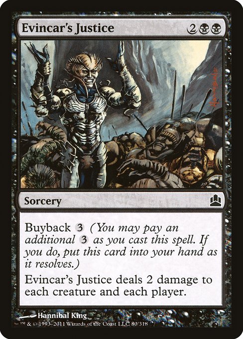 Evincar's Justice 80