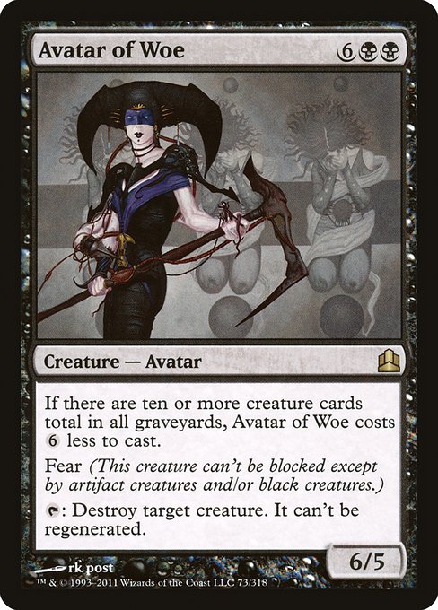 Avatar of Woe 73