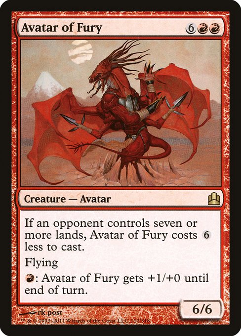 Avatar of Fury 110