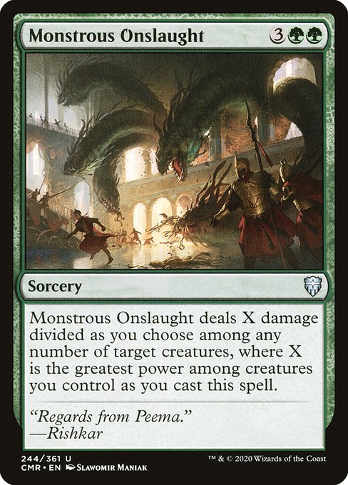 Monstrous Onslaught 244