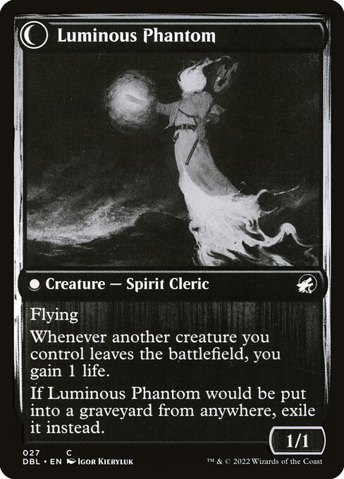 Lunarch Veteran // Luminous Phantom 27, back face