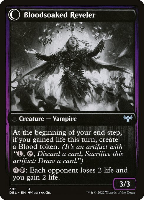 Restless Bloodseeker // Bloodsoaked Reveler 395, back face