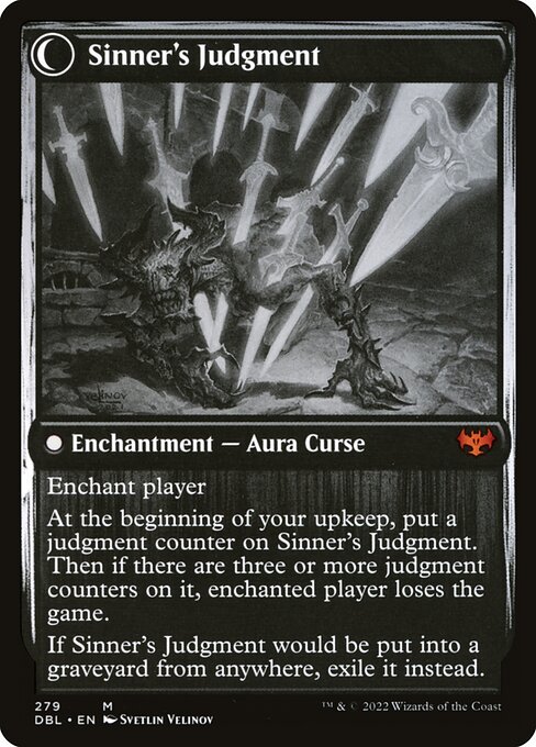Faithbound Judge // Sinner's Judgment 279, back face