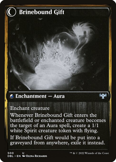 Brine Comber // Brinebound Gift 500, back face