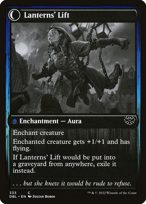 Lantern Bearer // Lanterns' Lift 333, back face