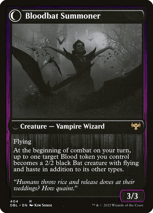 Voldaren Bloodcaster // Bloodbat Summoner 404, back face