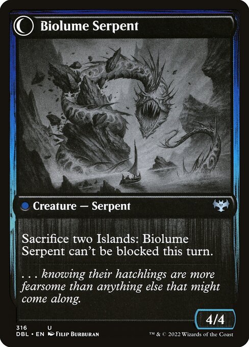 Biolume Egg // Biolume Serpent 316, back face
