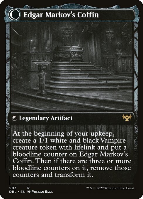 Edgar, Charmed Groom // Edgar Markov's Coffin 503, back face