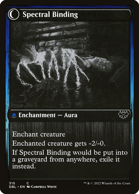 Binding Geist // Spectral Binding 315, back face