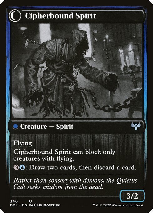 Soulcipher Board // Cipherbound Spirit 346, back face