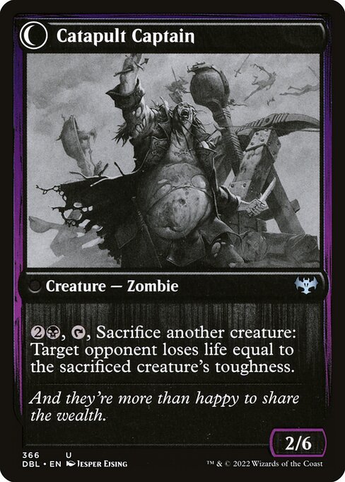 Catapult Fodder // Catapult Captain 366, back face