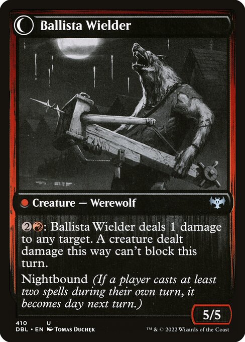 Ballista Watcher // Ballista Wielder 410, back face