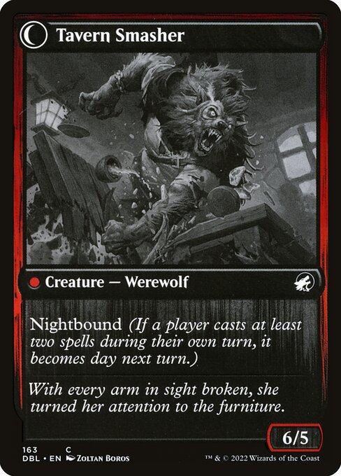 Tavern Ruffian // Tavern Smasher 163, back face