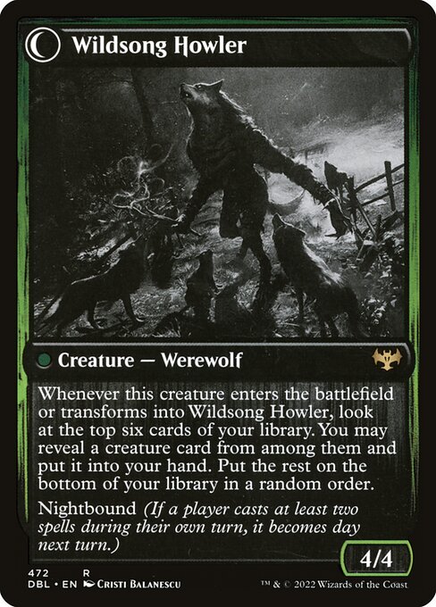 Howlpack Piper // Wildsong Howler 472, back face