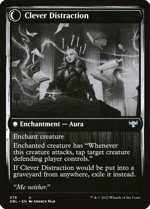 Distracting Geist // Clever Distraction 276, back face