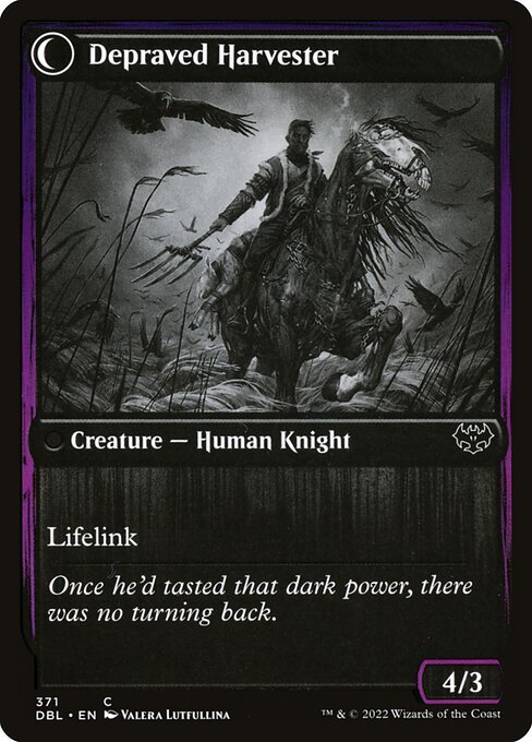 Desperate Farmer // Depraved Harvester 371, back face