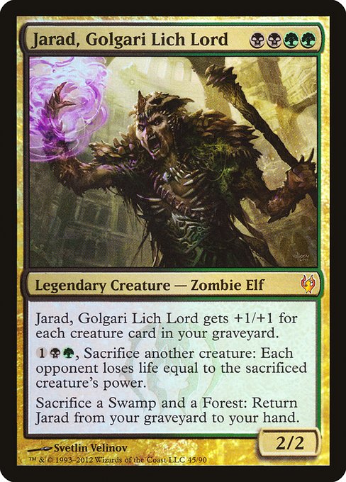 Jarad, Golgari Lich Lord 45