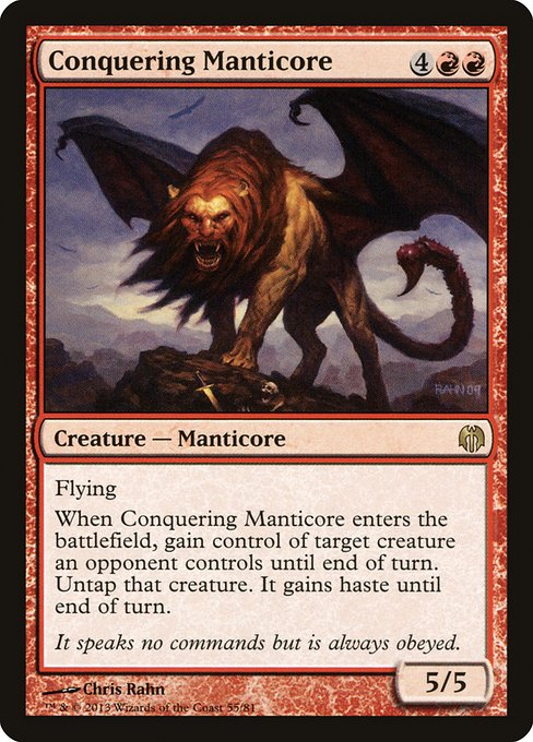 Conquering Manticore 55