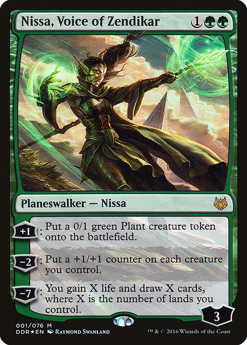 Nissa, Voice of Zendikar 1