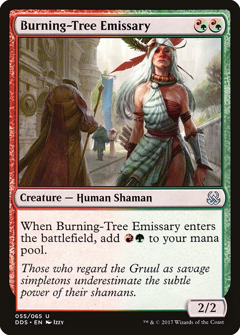 Burning-Tree Emissary 55