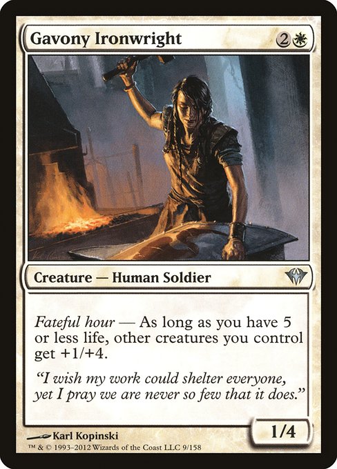 Gavony Ironwright 9