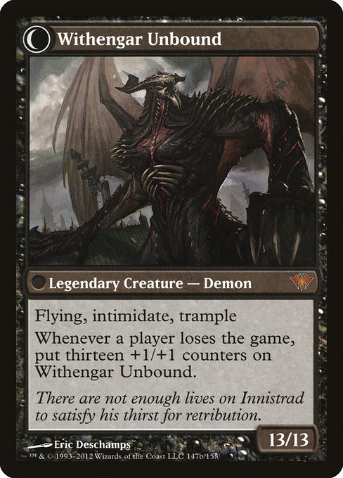 Elbrus, the Binding Blade // Withengar Unbound 147, back face