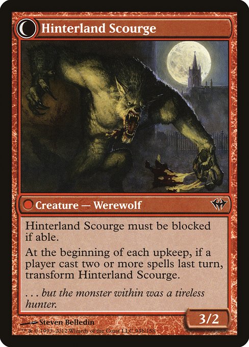 Hinterland Hermit // Hinterland Scourge 94, back face