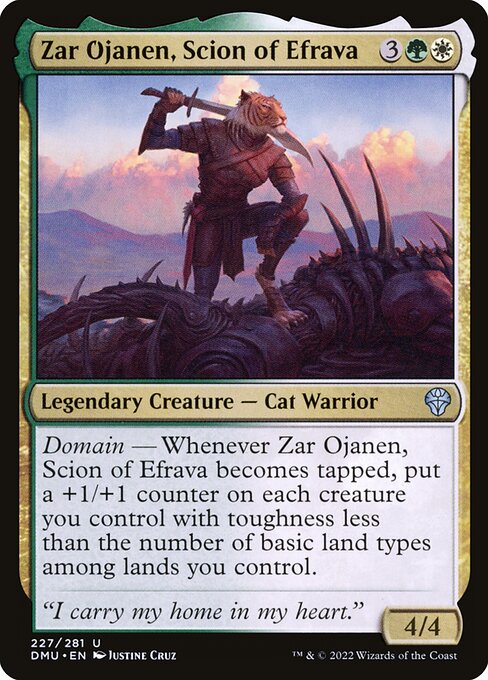 Zar Ojanen, Scion of Efrava 227