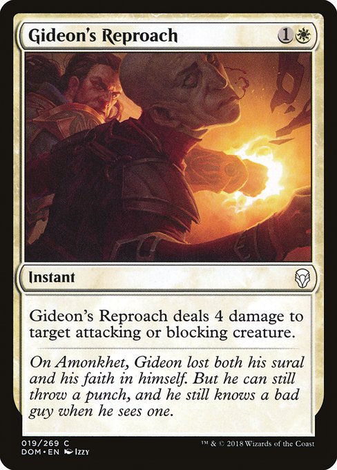 Gideon's Reproach 19