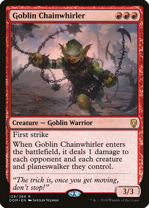 Goblin Chainwhirler 129