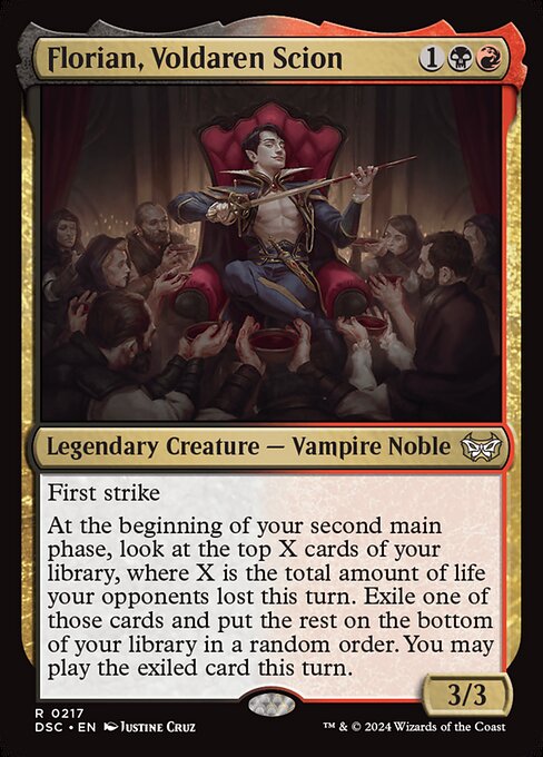 Florian, Voldaren Scion 217