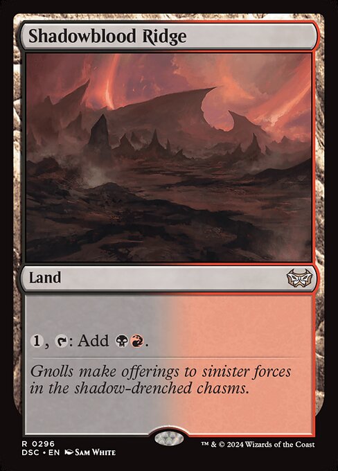 Shadowblood Ridge 296