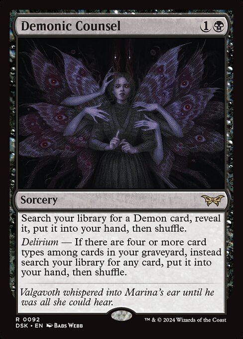 Demonic Counsel 92