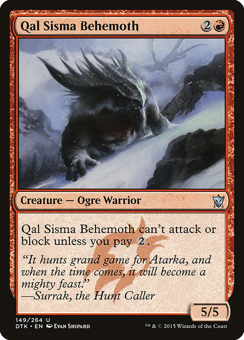 Qal Sisma Behemoth 149