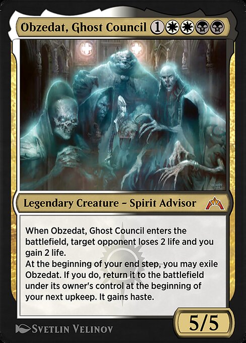 Obzedat, Ghost Council 16