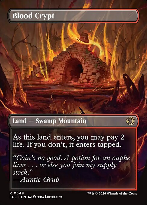 Blood Crypt // Blood Crypt 349, back face