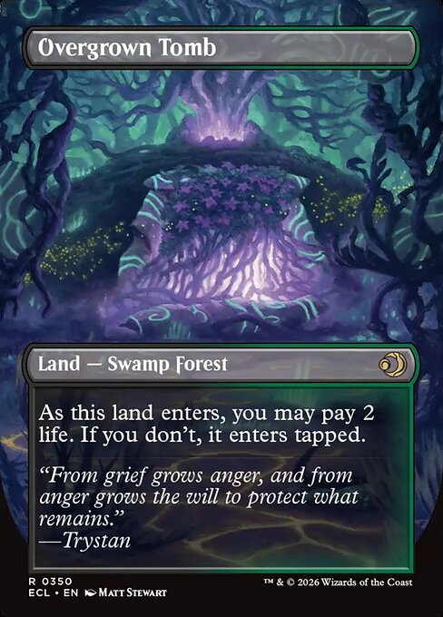 Overgrown Tomb // Overgrown Tomb 350, back face