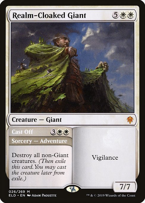 Realm-Cloaked Giant // Cast Off 26