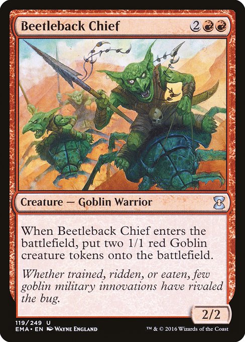 Beetleback Chief 119