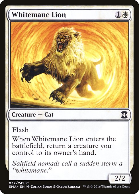 Whitemane Lion 37