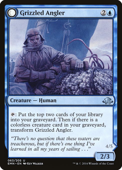 Grizzled Angler // Grisly Anglerfish 63