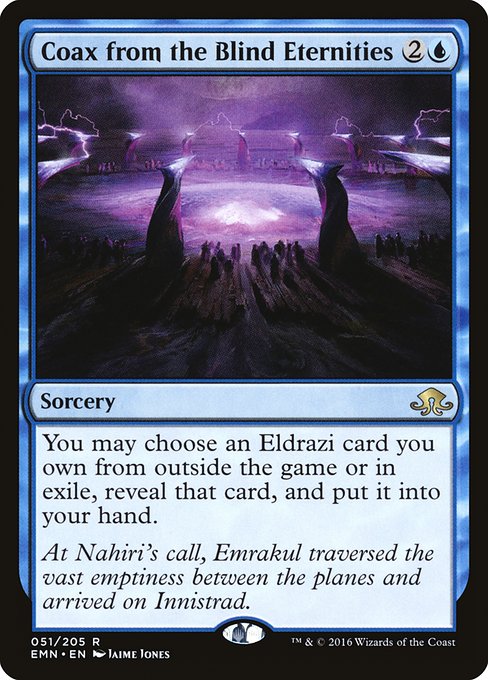 Coax from the Blind Eternities 51