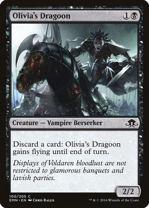 Olivia's Dragoon 100