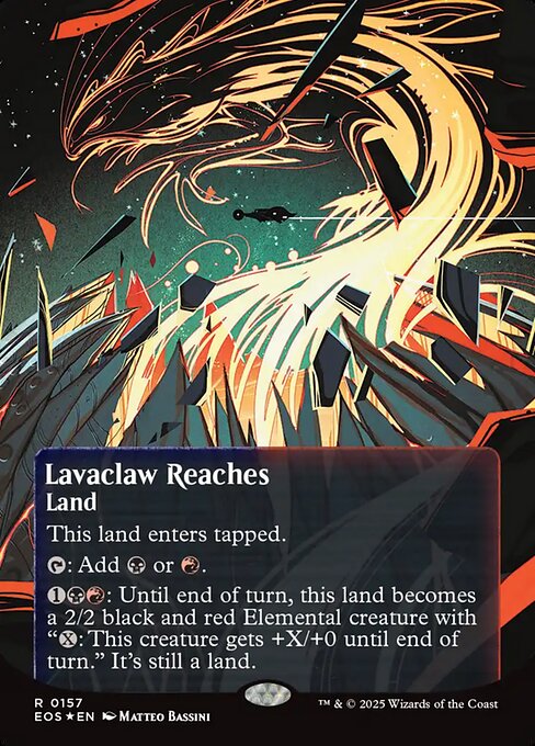 Lavaclaw Reaches 157