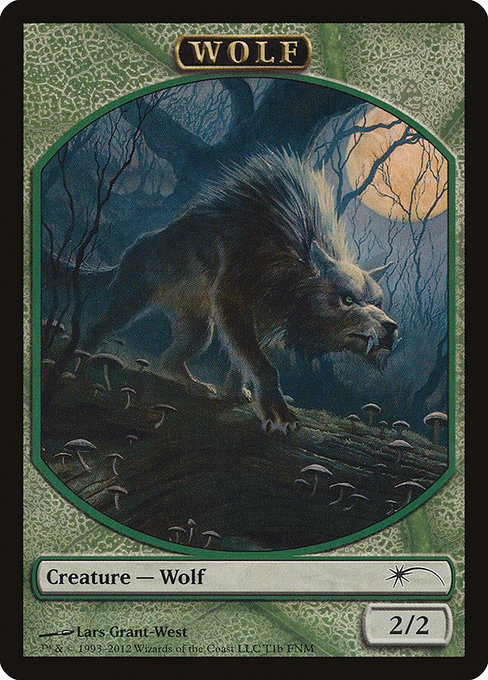 Human // Wolf 1a, back face