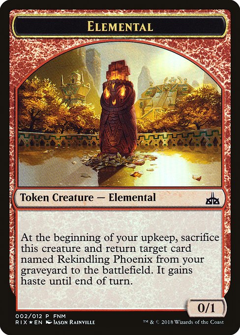 City's Blessing // Elemental 2, back face