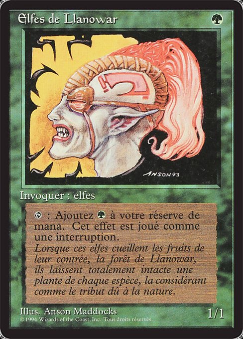 Llanowar Elves 211