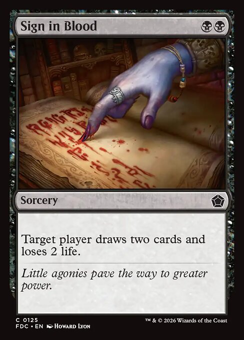 Sign in Blood 125