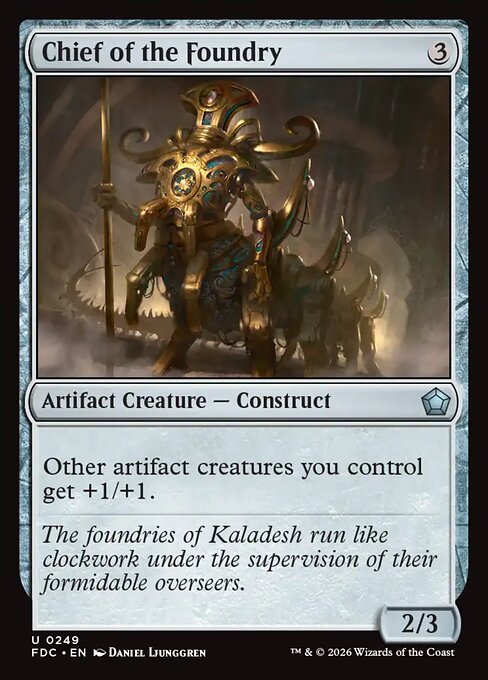 Chief of the Foundry 249