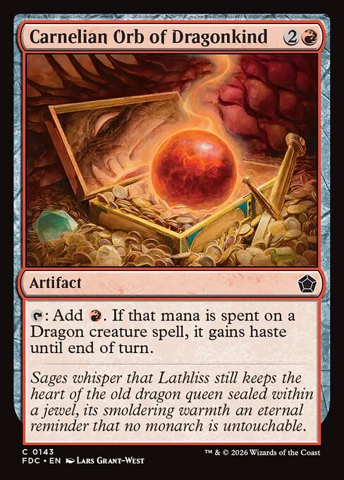 Carnelian Orb of Dragonkind 143